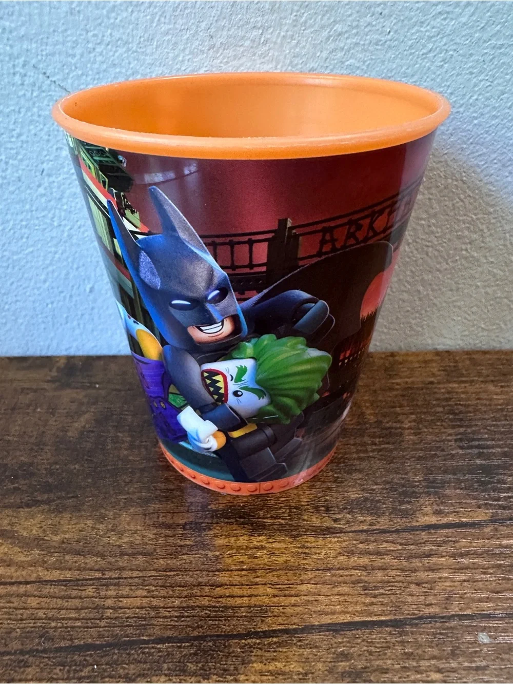 2017 McDonalds Happy Meal Lego Batman Movie Plastic Cups Lot of 4 Robin Riddler